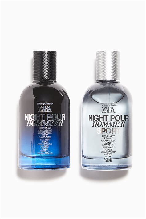 night pour homme ii zara.